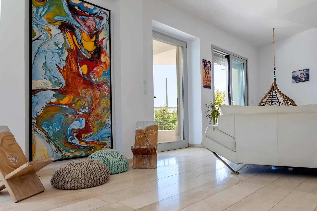 Luxury Seafront Villa With Rooftop Pool & Stunning Sea Views Fertilia