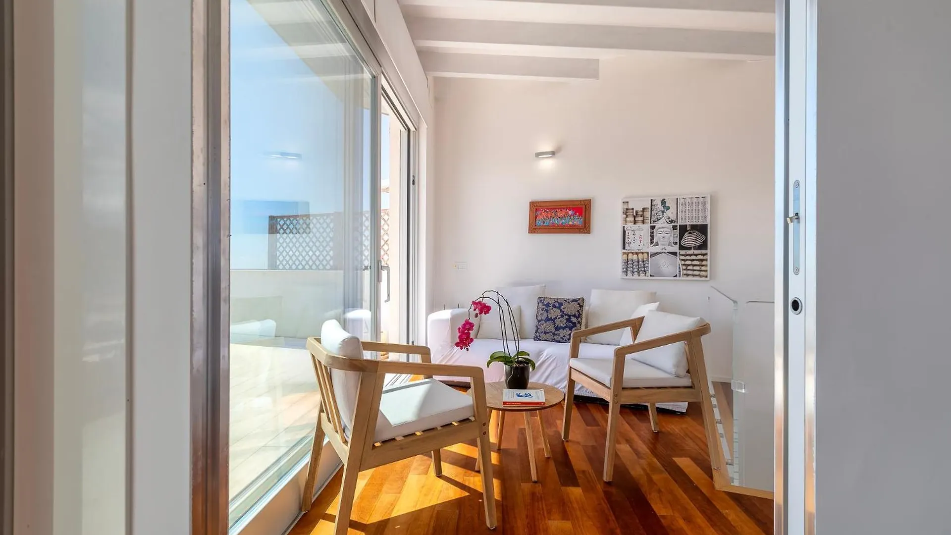 Luxury Seafront Villa With Rooftop Pool & Stunning Sea Views Fertilia