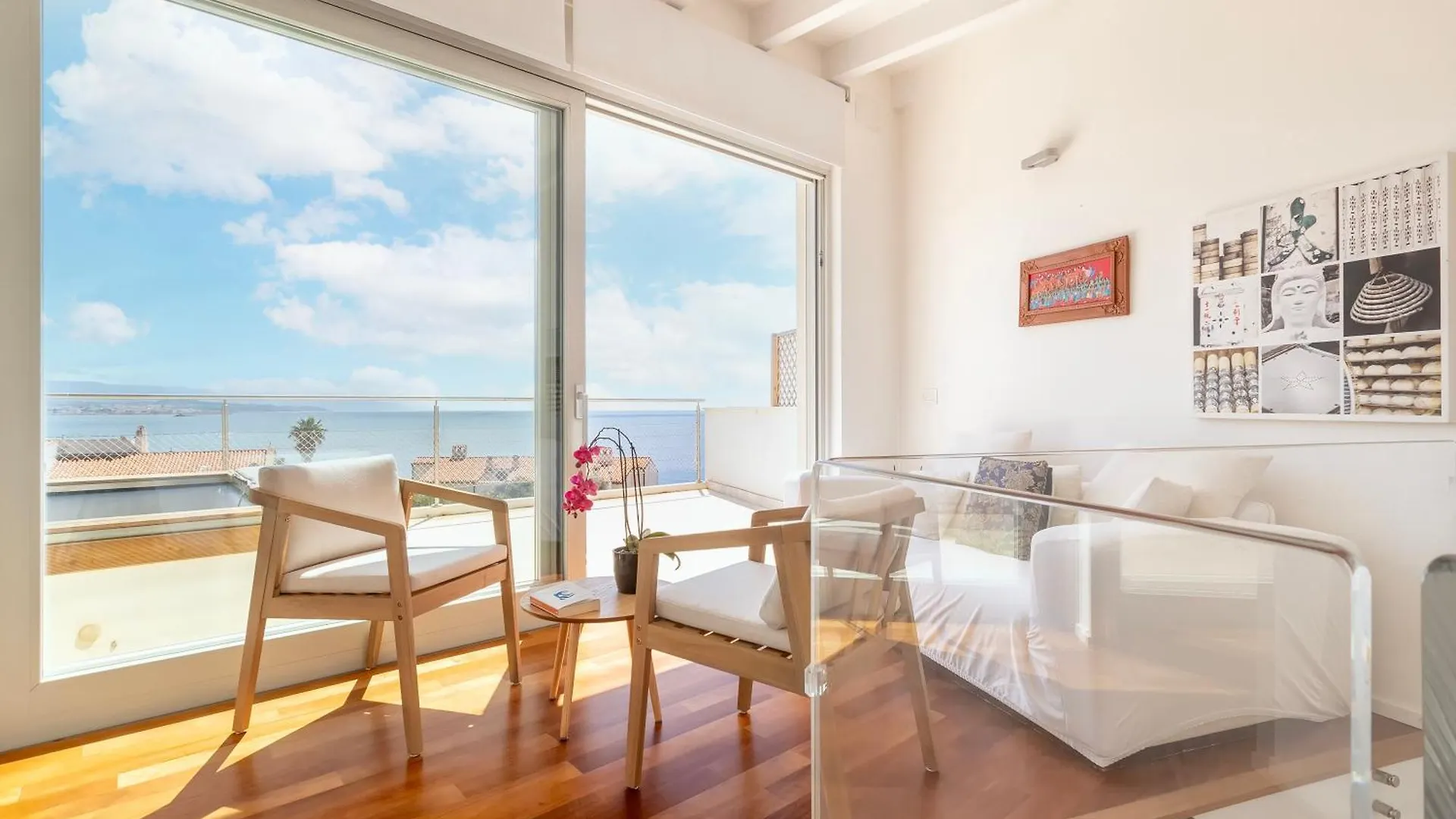 Luxury Seafront Villa With Rooftop Pool & Stunning Sea Views Fertilia