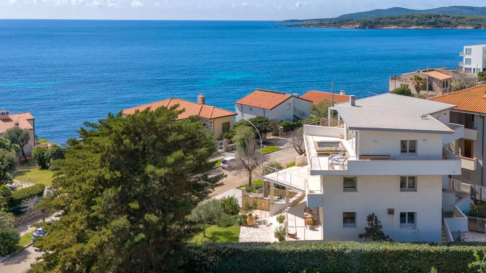 Luxury Seafront Villa With Rooftop Pool & Stunning Sea Views Fertilia 0*,  Italy