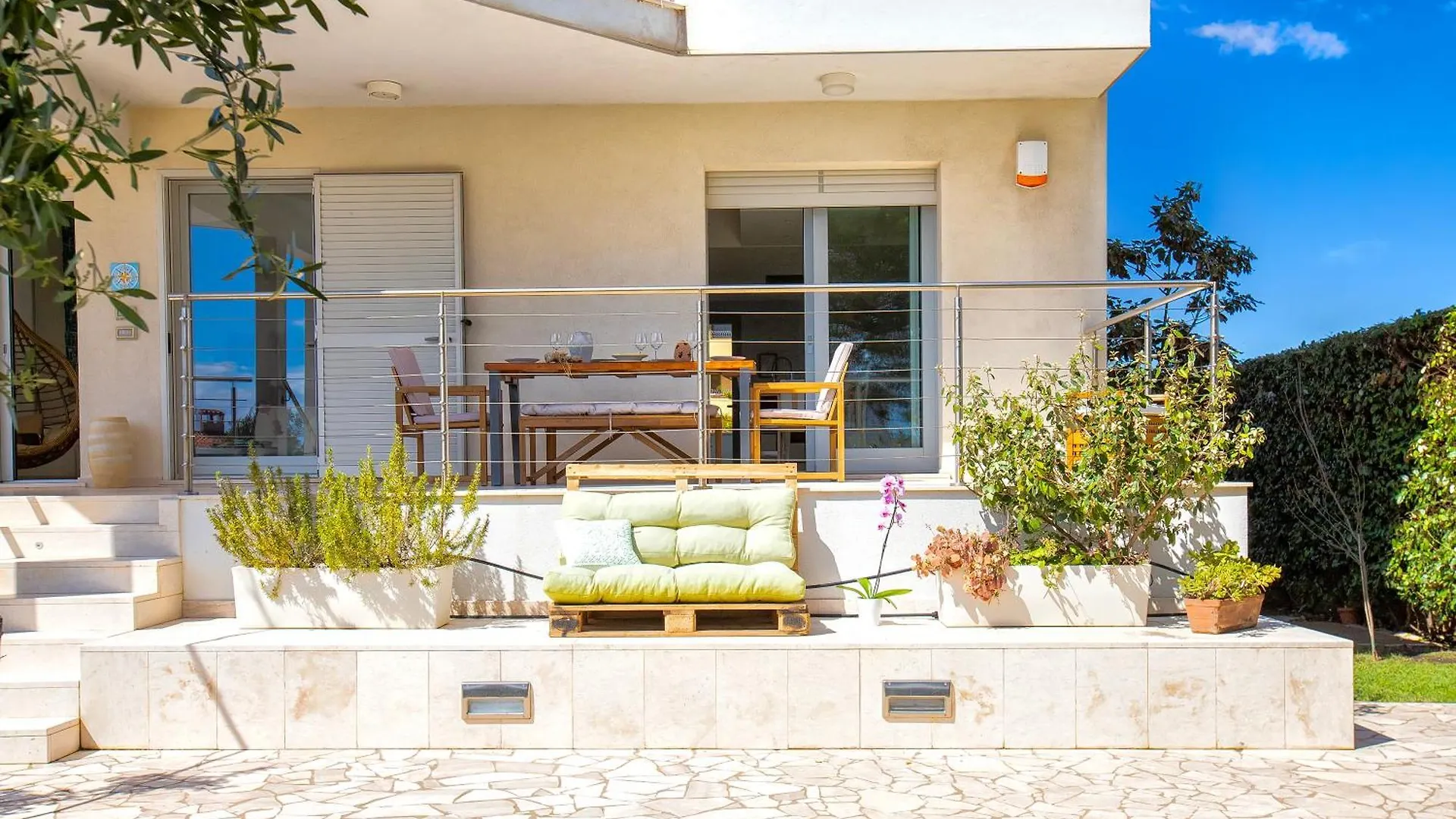 Luxury Seafront Villa With Rooftop Pool & Stunning Sea Views Fertilia Italy