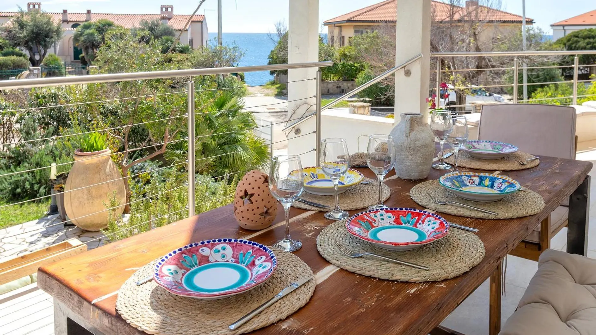 Luxury Seafront Villa With Rooftop Pool & Stunning Sea Views Fertilia